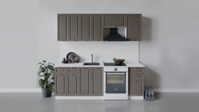 Кухонный гарнитур «Бьянка» длиной 220 см в Радужном - raduzhnyj.mebel-tymen.ru | фото