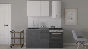 Кухонный гарнитур «Бронкс» длиной 100 см в Радужном - raduzhnyj.mebel-tymen.ru | фото