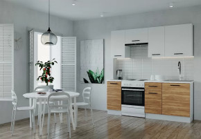 Кухонный гарнитур Лада-2000 столешница 38 мм в Радужном - raduzhnyj.mebel-tymen.ru | фото