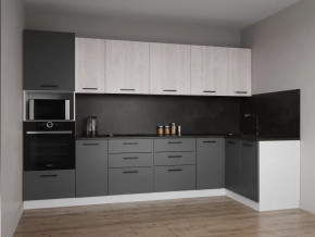 Кухонный гарнитур угловой Санторини-3200х1400 МДФ столешница 38 мм в Радужном - raduzhnyj.mebel-tymen.ru | фото