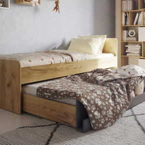 Лойс 80 Кровать со спинкой в Радужном - raduzhnyj.mebel-tymen.ru | фото