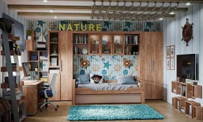 Модульная детская Nature в Радужном - raduzhnyj.mebel-tymen.ru | фото