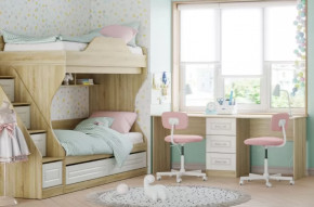 Модульная детская Оливия в Радужном - raduzhnyj.mebel-tymen.ru | фото