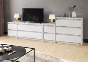 Модульная гостиная Айден Белое дерево в Радужном - raduzhnyj.mebel-tymen.ru | фото