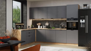 Модульная кухня «Гренада» Дуб Крафт золотой, Холст Вулкан в Радужном - raduzhnyj.mebel-tymen.ru | фото