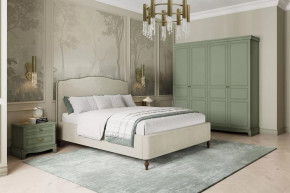 Модульная спальня Лорето Лак Зелёный самшит в Радужном - raduzhnyj.mebel-tymen.ru | фото