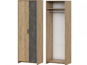 Шкаф двухстворчатый МСП-1 в Радужном - raduzhnyj.mebel-tymen.ru | фото