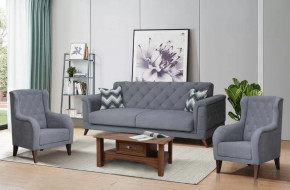 Набор мебели для отдыха Амарант (вар. ткань) 3-3-1 в Радужном - raduzhnyj.mebel-tymen.ru | фото