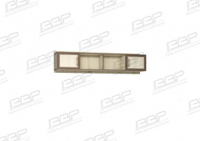 Надстройка с дверцами МС Верона для молодежи ЛДСП в Радужном - raduzhnyj.mebel-tymen.ru | фото