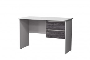 НАОМИ-детская Стол письменный (ш1200*г600*в800мм), ЛДСП Кашемир/Черный ясень в Радужном - raduzhnyj.mebel-tymen.ru | фото