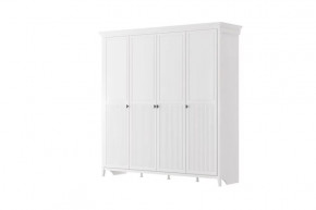 Никеа Шкаф распашной для одежды ШР-4 Белый в Радужном - raduzhnyj.mebel-tymen.ru | фото