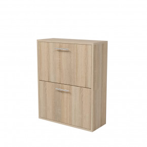 Обувница 2 секции дуб сонома Герда в Радужном - raduzhnyj.mebel-tymen.ru | фото