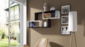 Полка настенная тип 4 в Радужном - raduzhnyj.mebel-tymen.ru | фото