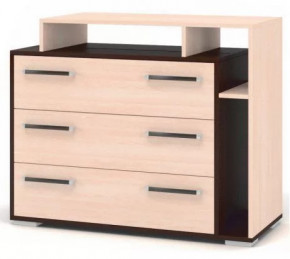 "ПРАГА" комод 3 ящика в Радужном - raduzhnyj.mebel-tymen.ru | фото