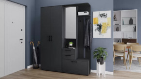 Прихожая «Витра» №4 Антрацит в Радужном - raduzhnyj.mebel-tymen.ru | фото