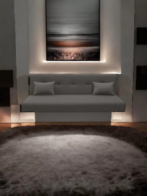 Прямой диван Манго 4 Нео Графит в Радужном - raduzhnyj.mebel-tymen.ru | фото