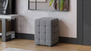 Пуф «Аристо» Велюр Серый в Радужном - raduzhnyj.mebel-tymen.ru | фото