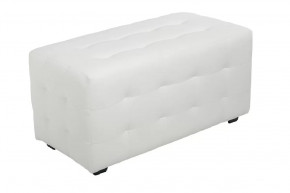 Пуф Терра (белый) в Радужном - raduzhnyj.mebel-tymen.ru | фото