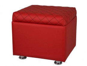 Пуф Вега (красный) в Радужном - raduzhnyj.mebel-tymen.ru | фото