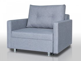 Кресло-кровать Реал 80 с подлокотниками грей в Радужном - raduzhnyj.mebel-tymen.ru | фото