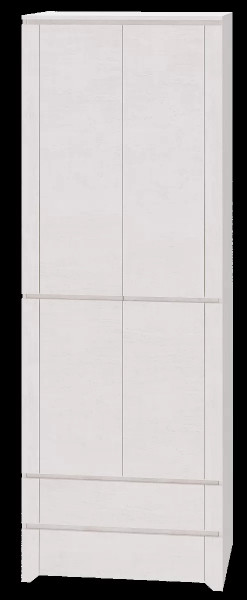 Шкаф для одежды 2-х дв. «Твист» №1 в Радужном - raduzhnyj.mebel-tymen.ru | фото