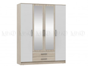 Шкаф для одежды 4-дверный Мартина ЛДСП в Радужном - raduzhnyj.mebel-tymen.ru | фото