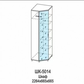Шкаф для одежды и белья ШК-5014 Грейс в Радужном - raduzhnyj.mebel-tymen.ru | фото