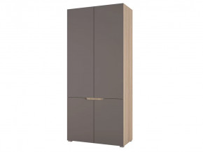 Шкаф двухстворчатый Анталия Сонома-Графит софт в Радужном - raduzhnyj.mebel-tymen.ru | фото