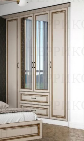 Шкаф "Женева" Модуль №1, 4-створчатый в Радужном - raduzhnyj.mebel-tymen.ru | фото