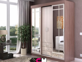 Шкаф-купе Лидер 1К Ясень шимо в Радужном - raduzhnyj.mebel-tymen.ru | фото