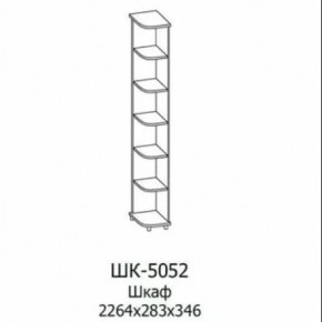 Шкаф многоцелевой ШК-5052 Грейс в Радужном - raduzhnyj.mebel-tymen.ru | фото