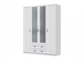 Шкаф ШР-4 "Кантри", белый в Радужном - raduzhnyj.mebel-tymen.ru | фото