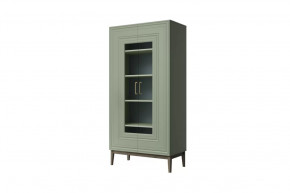 Шкаф Витрина ШР-2 Гориция Зелёный самшит в Радужном - raduzhnyj.mebel-tymen.ru | фото