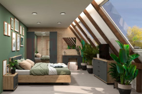 Спальный гарнитур Грейс композиция-4 в Радужном - raduzhnyj.mebel-tymen.ru | фото