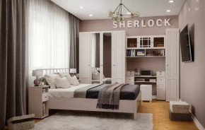 Спальный гарнитур Sherlock в Радужном - raduzhnyj.mebel-tymen.ru | фото