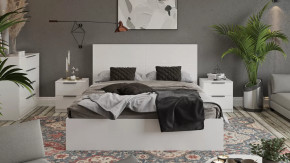 Спальный гарнитур «Тесса» №2 Белый Жемчуг, Белый глянец в Радужном - raduzhnyj.mebel-tymen.ru | фото