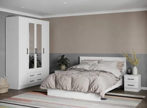 Спальня "Асти" Микон (Белый) в Радужном - raduzhnyj.mebel-tymen.ru | фото