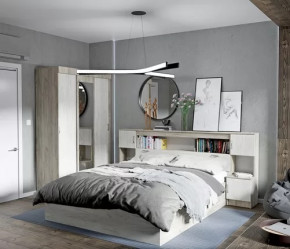 Спальня Басса Дуб крафт в Радужном - raduzhnyj.mebel-tymen.ru | фото