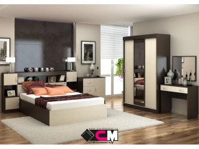 Спальня Басса Венге/Дуб белфорт в Радужном - raduzhnyj.mebel-tymen.ru | фото