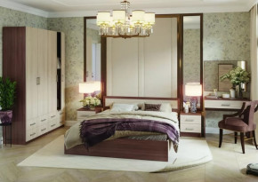 Спальня Гармония венге-дуб белфорт в Радужном - raduzhnyj.mebel-tymen.ru | фото