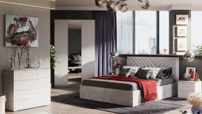 Спальня «Хилтон» Ателье светлый в Радужном - raduzhnyj.mebel-tymen.ru | фото