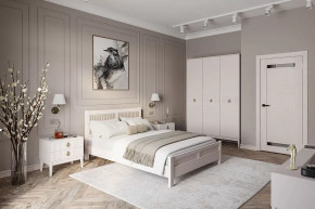 Спальня модульная Фарго льняной в Радужном - raduzhnyj.mebel-tymen.ru | фото