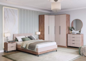 Спальня Тоскана, набор №3, дуб табачный/бисквит в Радужном - raduzhnyj.mebel-tymen.ru | фото