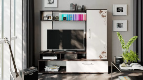 Стенка «Сиена» Венге Цаво/Дуб Молочный в Радужном - raduzhnyj.mebel-tymen.ru | фото