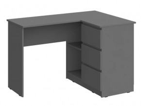 Стол угловой Челси Графит в Радужном - raduzhnyj.mebel-tymen.ru | фото