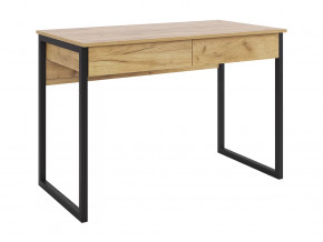 Стол Юниор дуб крафт золотой/черный муар в Радужном - raduzhnyj.mebel-tymen.ru | фото