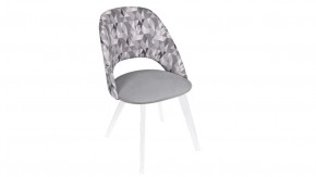 Стул Сириус тип 1 Белый матовый/тк. №123/тк.121 в Радужном - raduzhnyj.mebel-tymen.ru | фото