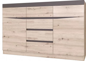 "ТИАНА" комод 6ящ.+2дв. в Радужном - raduzhnyj.mebel-tymen.ru | фото