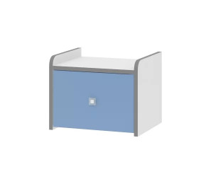 Тумба Дельта-Сильвер 24.04 в Радужном - raduzhnyj.mebel-tymen.ru | фото