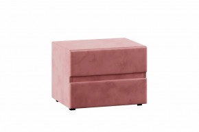 Тумба Эстер Велюр Ультра коралл в Радужном - raduzhnyj.mebel-tymen.ru | фото
